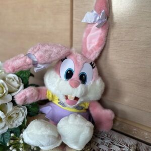 Vintage Tiny Toons Babs Bunny Plush 1990s Tiny Toon Adventures Toy